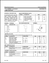 Click here to download BUK9524-55 Datasheet