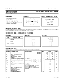 Click here to download PBYR1040F Datasheet