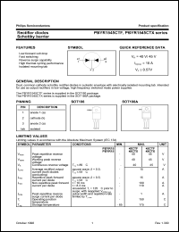 Click here to download PBYR1540CTF Datasheet