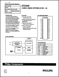 Click here to download 27C040-15N Datasheet