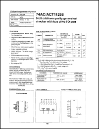 Click here to download 74ACT11286D Datasheet