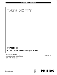 Click here to download 74ABT541 Datasheet