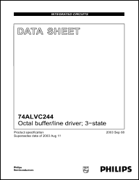 Click here to download 74ALVC244BQ Datasheet