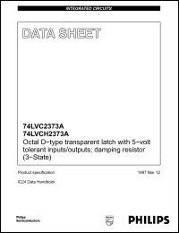 Click here to download 74LVC2373A Datasheet