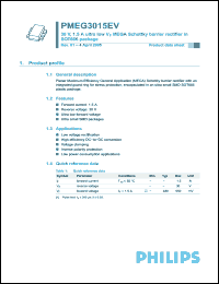 Click here to download PMEG3015EV Datasheet