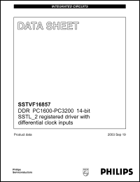 Click here to download SSTVF16857EV Datasheet