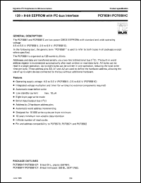 Click here to download PCF8581PN Datasheet