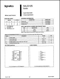 Click here to download N74LS125AN Datasheet