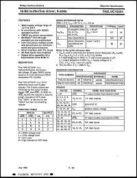 Click here to download 74ALVC16541DGG Datasheet