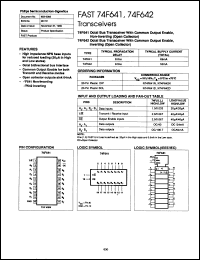 Click here to download N74F641N-B Datasheet