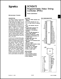 Click here to download SCN2672BC3N40 Datasheet