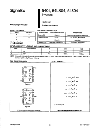 Click here to download S5404F/883B Datasheet