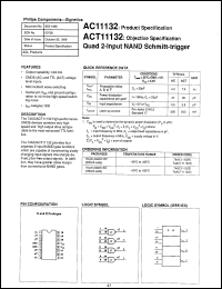 Click here to download 74AC11132D-T Datasheet