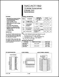 Click here to download 74AC11862N Datasheet