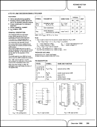 Click here to download PC74HC154P Datasheet