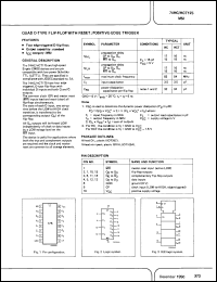 Click here to download 74HC175D-T Datasheet