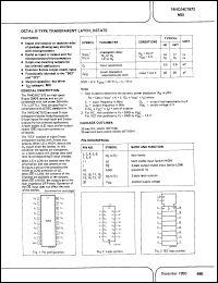 Click here to download 74HCT573N-B Datasheet