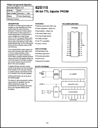 Click here to download N82S115NB Datasheet