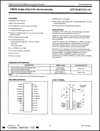 Click here to download S87C751-3F24 Datasheet