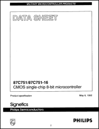 Click here to download 87C751-2N24 Datasheet