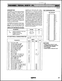 Click here to download MP8255I Datasheet