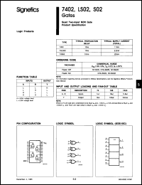 Click here to download N7402F Datasheet