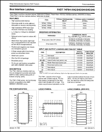 Click here to download N74F842NB Datasheet