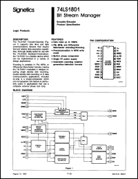 Click here to download N74LS1801F Datasheet