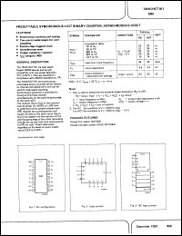 Click here to download PC74HC161T-T Datasheet