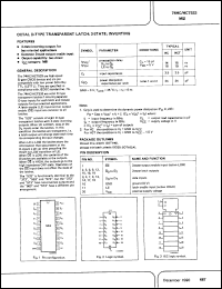 Click here to download PC74HCT533P Datasheet