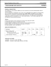 Click here to download PCF8573TD-T Datasheet