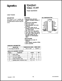 Click here to download TDA2541Q Datasheet