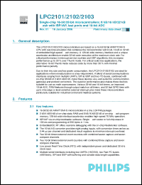 Click here to download LPC2102 Datasheet