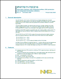 Click here to download IP4770CZ16 Datasheet