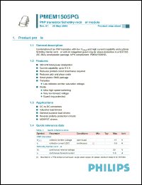 Click here to download PMEM1505PG Datasheet