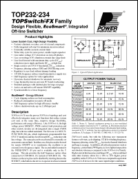 Click here to download TOP232P Datasheet