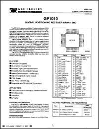 Click here to download GP1010CGGPBR Datasheet