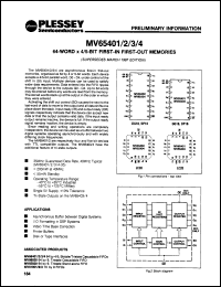 Click here to download MV65404-35B0DG Datasheet