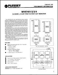Click here to download MV67402A0LC Datasheet