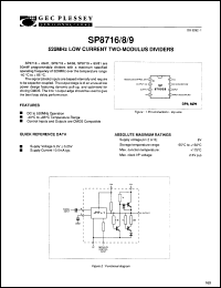 Click here to download SP8718AC/DG Datasheet