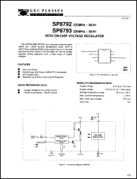 Click here to download SP8793DP Datasheet