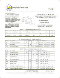 Click here to download F1065 Datasheet