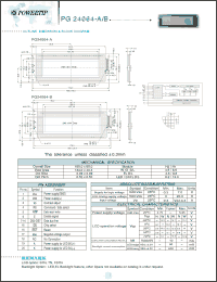 Click here to download PG24064-A/B Datasheet