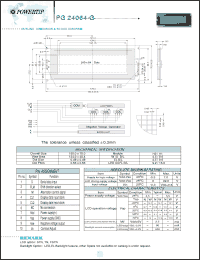 Click here to download PG24064-G Datasheet