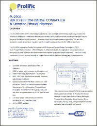 Click here to download PL-2305 Datasheet