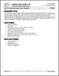 Click here to download PT2300L Datasheet