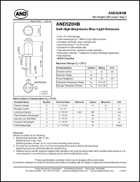 Click here to download AND520HB Datasheet