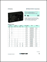 Click here to download 24H1601-2R Datasheet