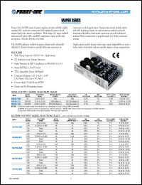 Click here to download MAP80-4003 Datasheet