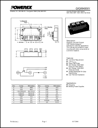 Click here to download QIQ0645001 Datasheet